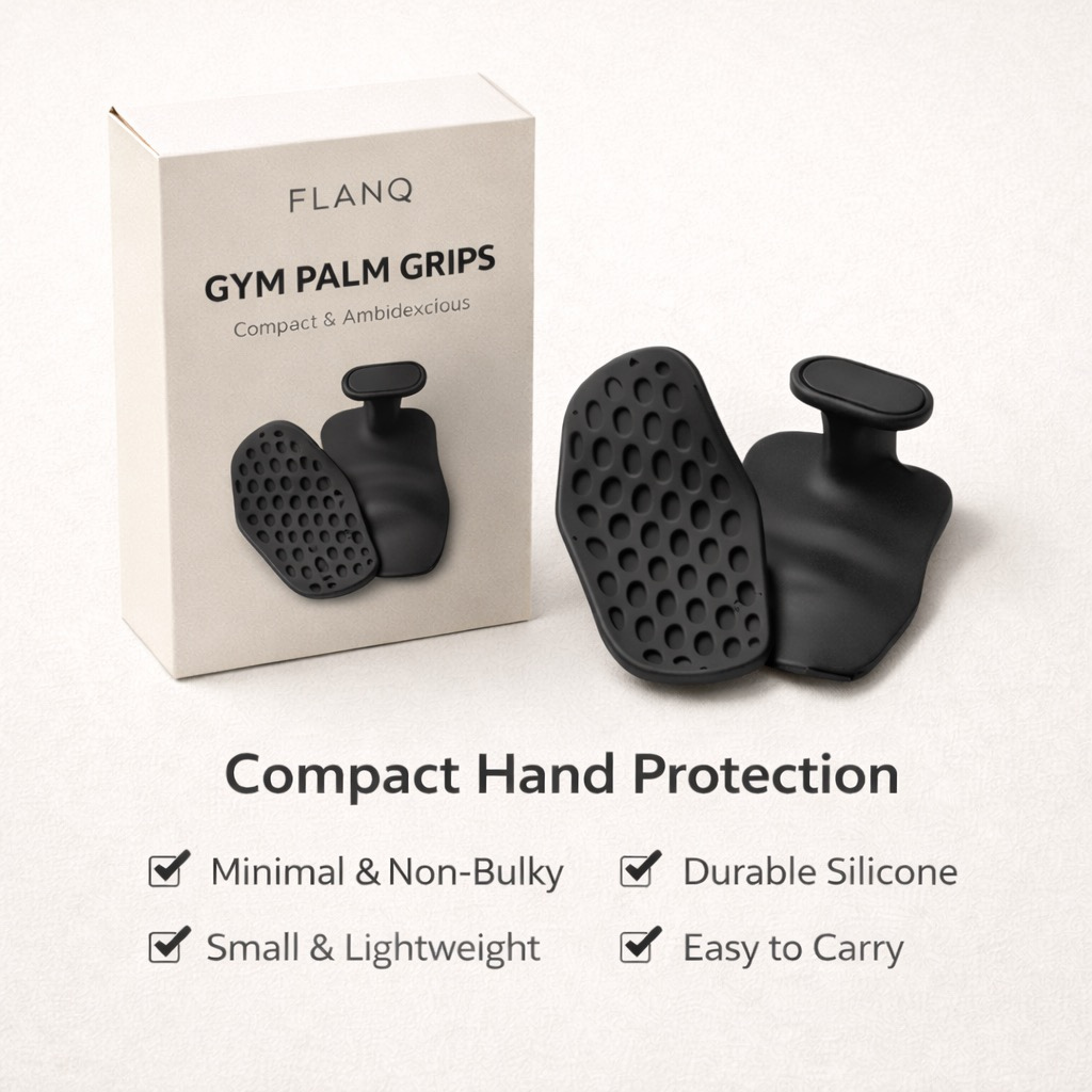 GRYPT™ Glove-Free Gym Palm Grips