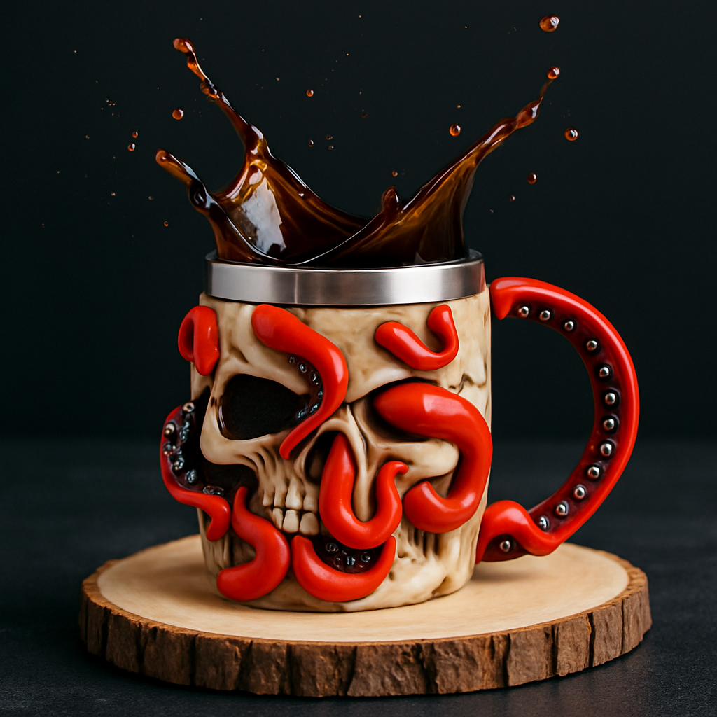 T-Skull™ 3D Resin Mug