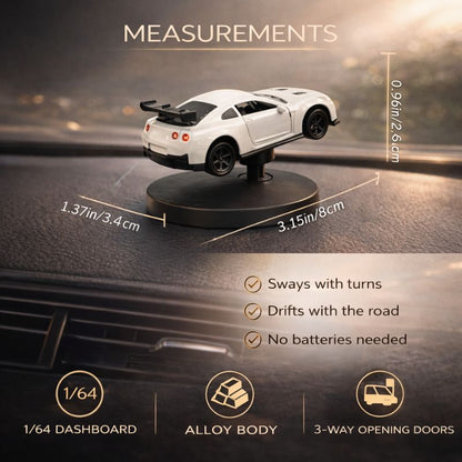 Dashift™ Motion-Reactive Drift Car Dashboard Ornament