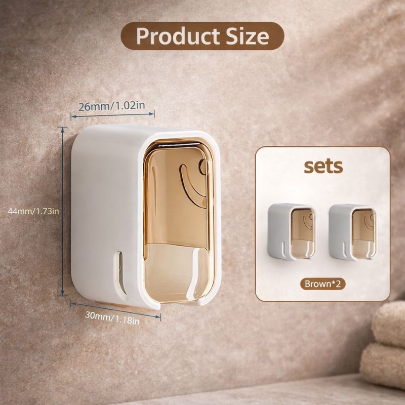 BRISTL™ Wall-Mounted Toothbrush Holder