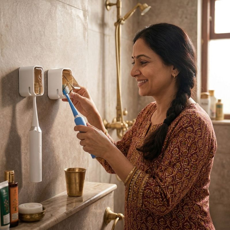 BRISTL™ Wall-Mounted Toothbrush Holder