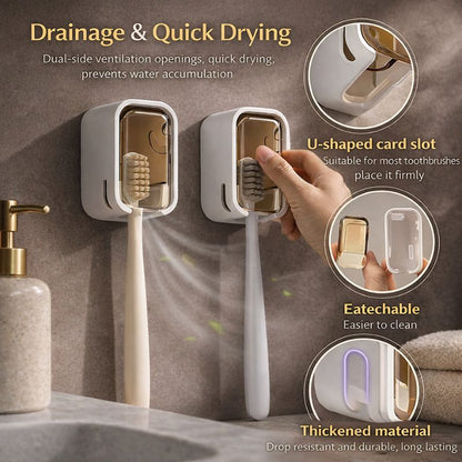 BRISTL™ Wall-Mounted Toothbrush Holder