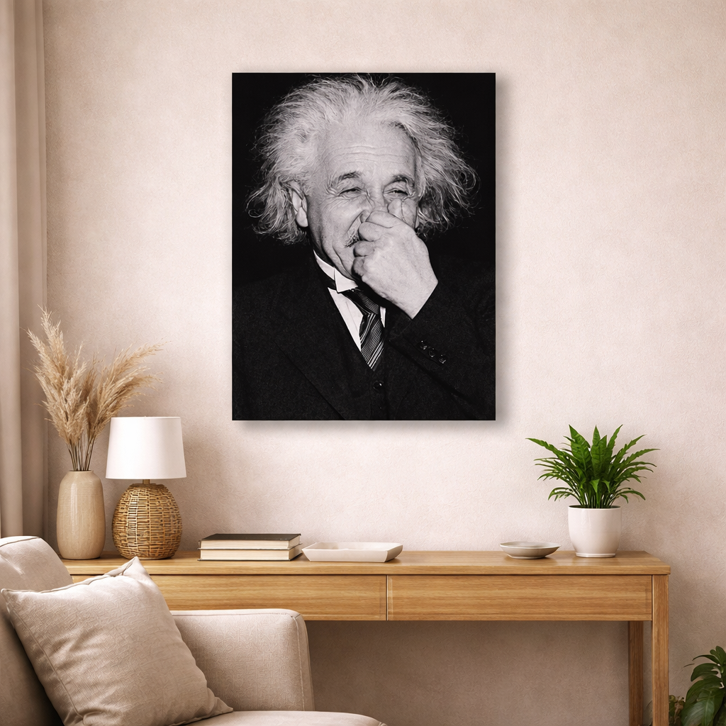 E = WC² Reaction Wall Art