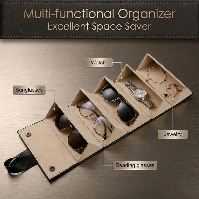 LUNOR™  Foldable Eyewear Organizer