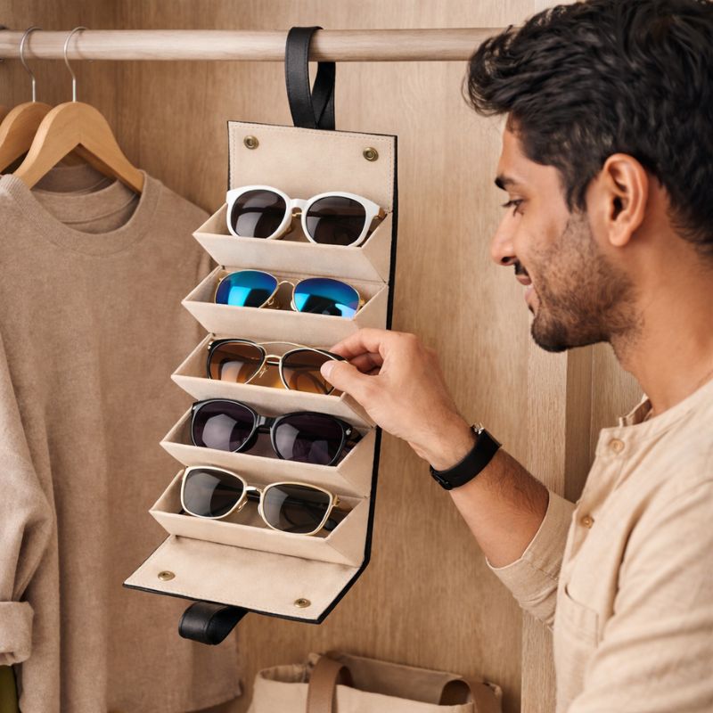 LUNOR™  Foldable Eyewear Organizer