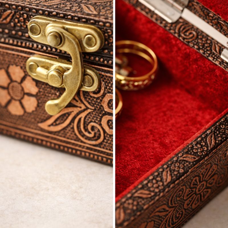Kosha™ Lockable Pichwai Keepsake Box