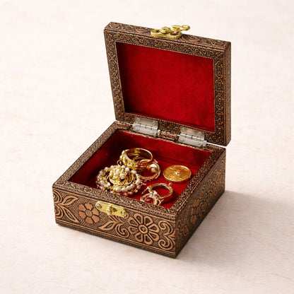 Kosha™ Lockable Pichwai Keepsake Box