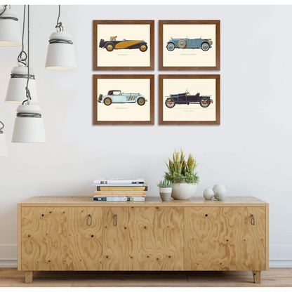 MotorMuse™ Vintage Car Framed Art