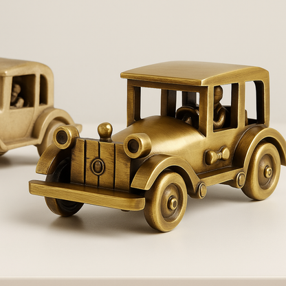 HeritageCar™ Brass Vintage Car