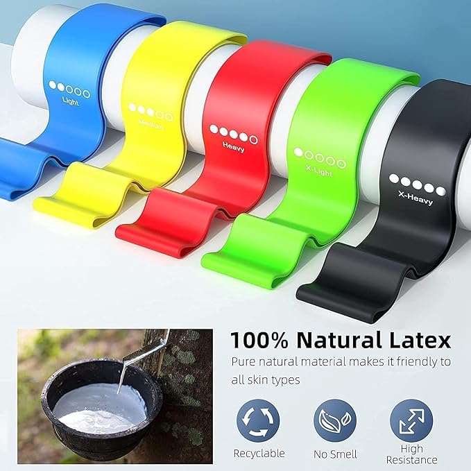 Elastic Exercice Loop Bands for Physical Therapy (5 PCS)