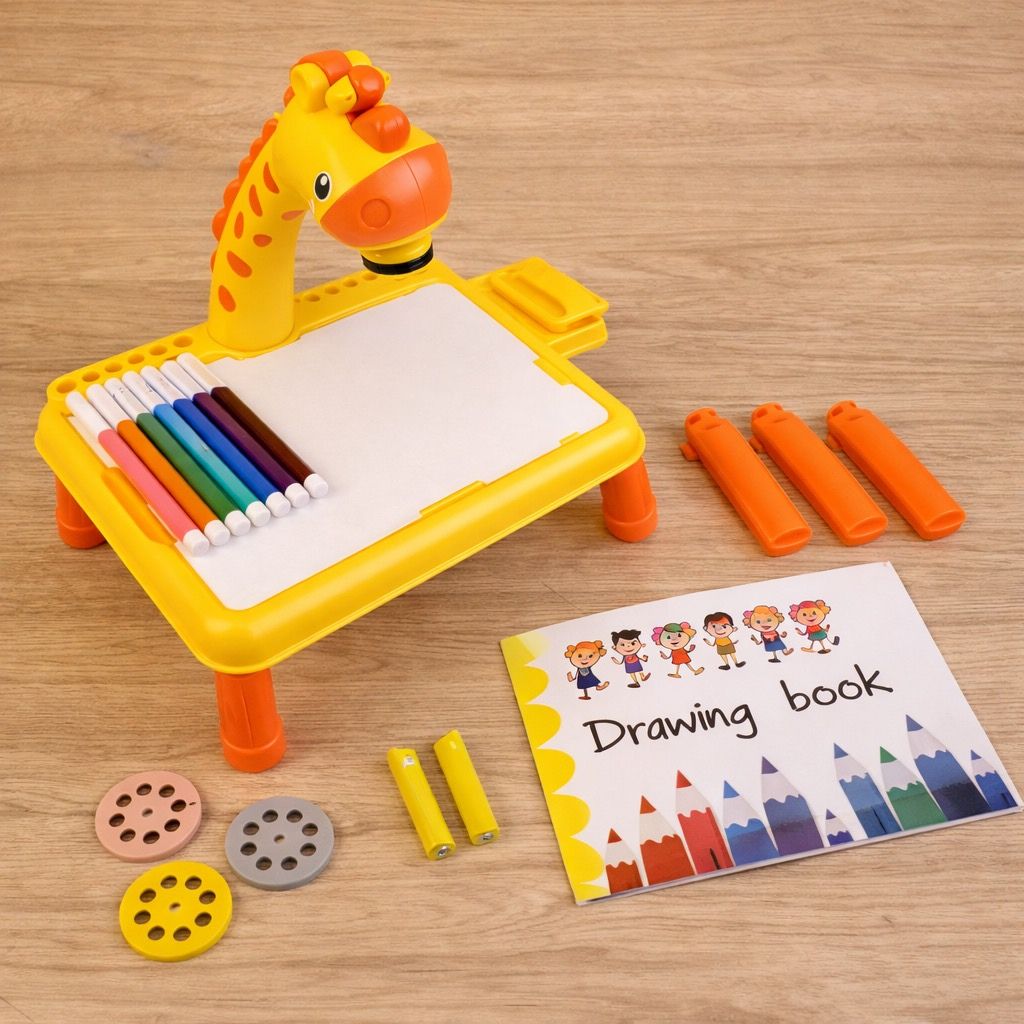 KidDraw™ Kids Drawing Projector Table (Trace & Color Kit)