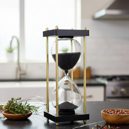 TimelessFlow™ Hourglass Showpiece