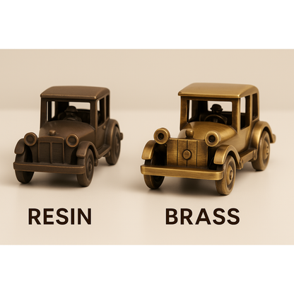 HeritageCar™ Brass Vintage Car