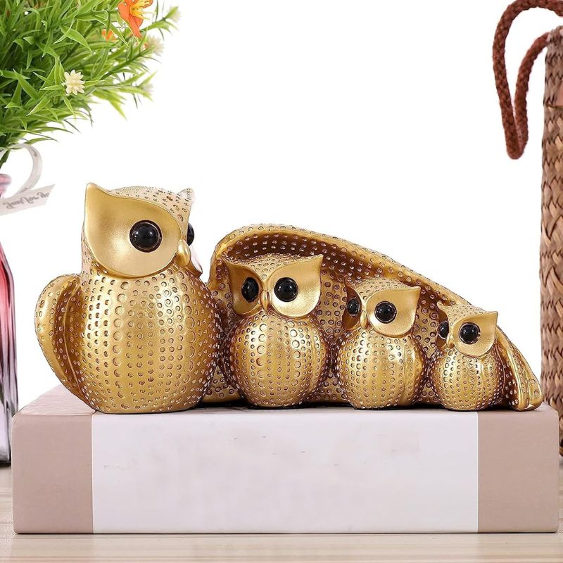 Kakuku™ Golden Owl Family