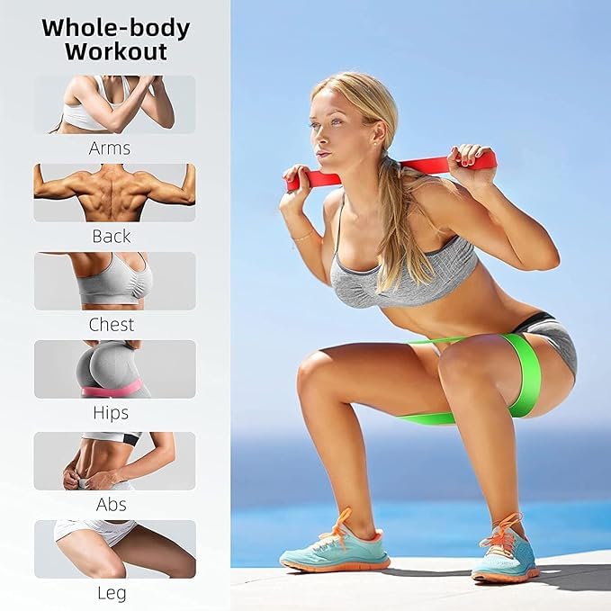 Elastic Exercice Loop Bands for Physical Therapy (5 PCS)