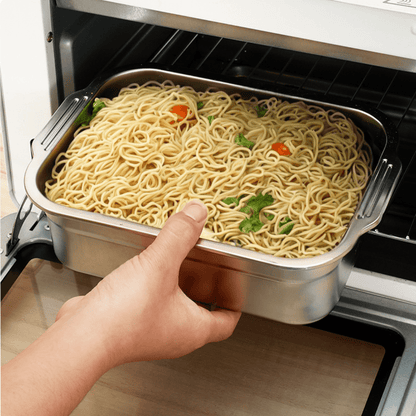 Multifunctional Vacuum-Sealed Stainless Steel Food Storage Container