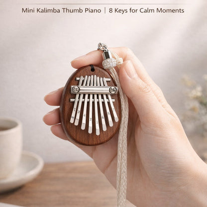 Mini Kalimba™ 8-Key Thumb Piano