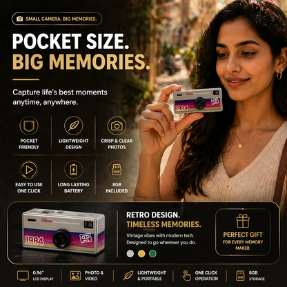 VIDZO™ G6 Thumb Camera Keychain