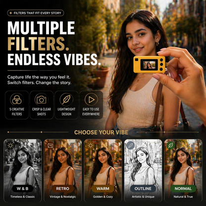 VIDZO™ G6 Thumb Camera Keychain