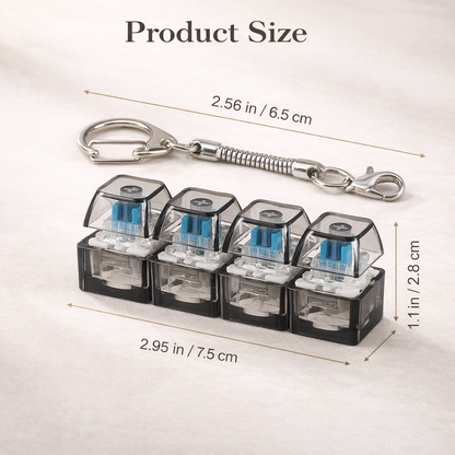 TAPR™  Mechanical Switch Keychain