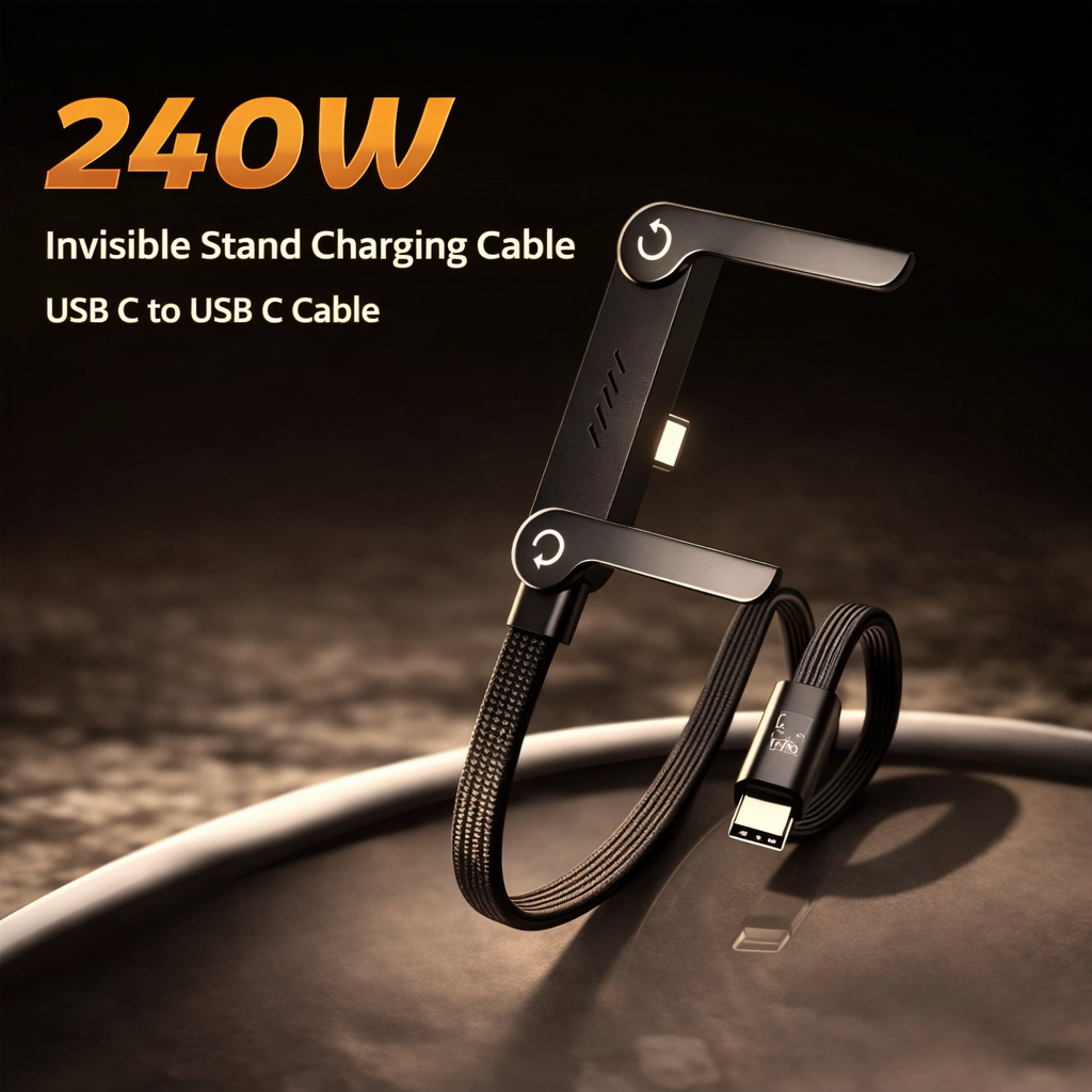 DOCK™  Foldable Stand Fast Charging Cable