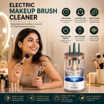 Viora™ | Electric Makeup Brush Cleaner
