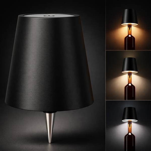 Bottega™ Cordless Bottle-Top Ambient Lamp