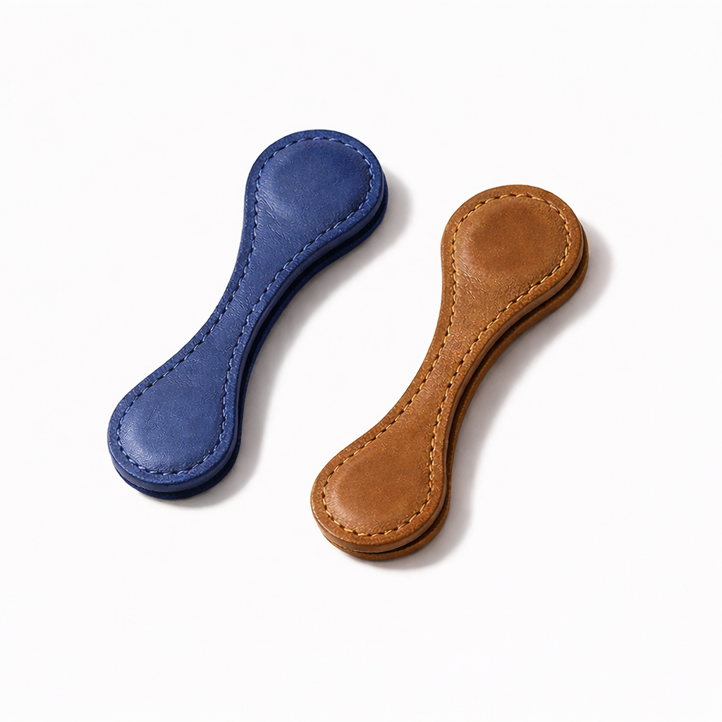 Clasp™ Genuine Leather Magnetic Bookmark Set (2 pcs)