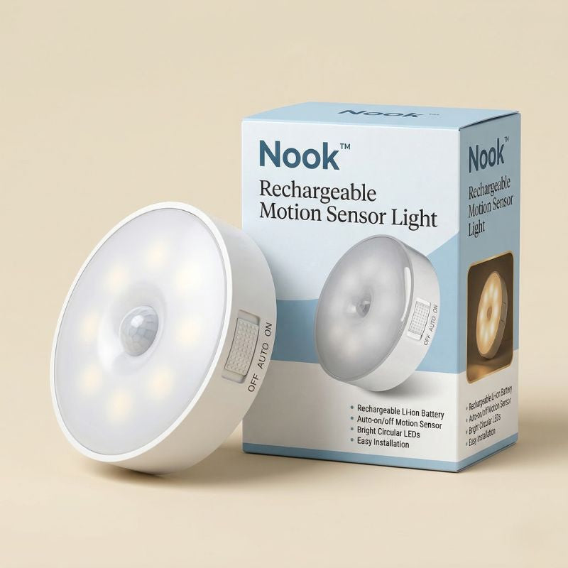 Nook™ Rechargeable Motion Sensor Light