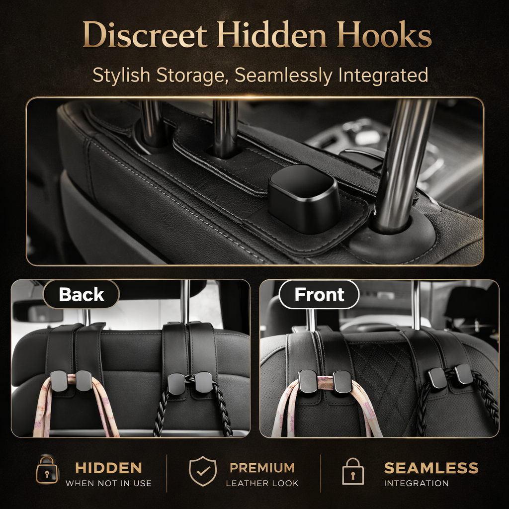 ANCHOR™  Car Headrest Hanger