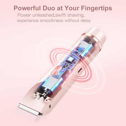 The Ultimate 2 in 1 Body Shaver