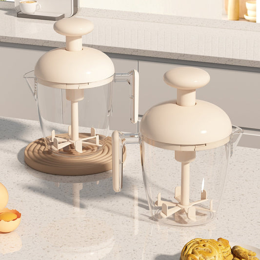 Multifunctional Press-Type Egg Whisking and Filtering Cup