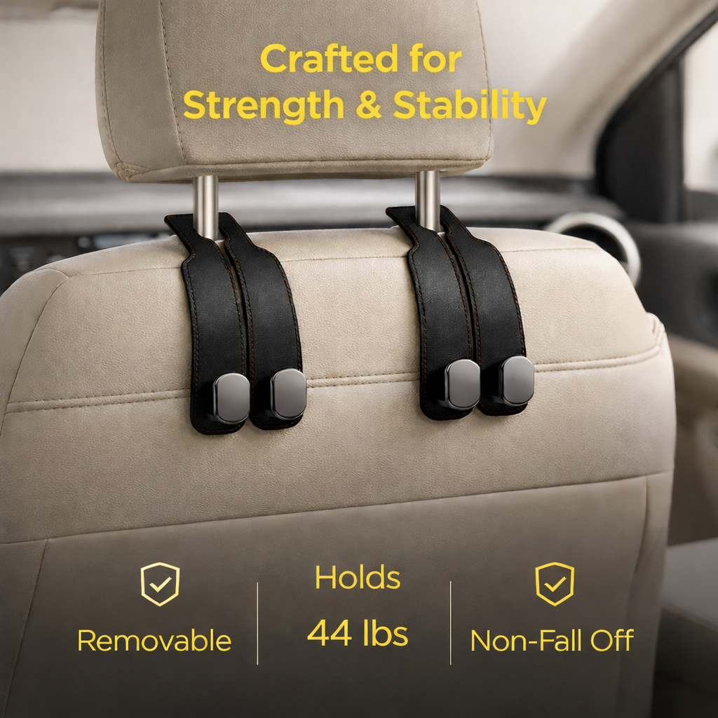ANCHOR™  Car Headrest Hanger