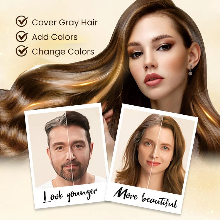 Long Lasting Natural Hair Dye Shampoo (PACK OF 1)