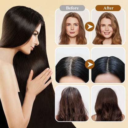 Long Lasting Natural Hair Dye Shampoo (PACK OF 1)
