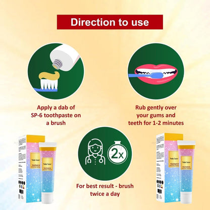 Niacinamide Whitening Toothpaste (PACK OF 2)